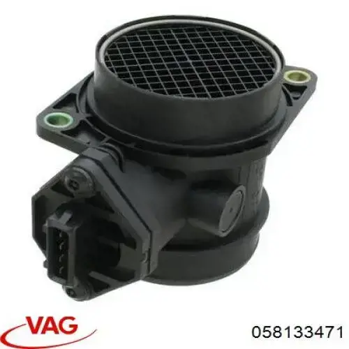 Czujnik przepływu powietrza, przepływomierz powietrza M.A.F. VAG 058133471 cena, od 64,76 USD