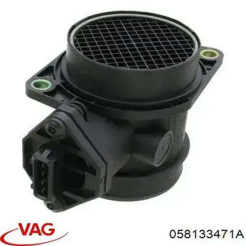 058133471A VAG Czujnik przepływu powietrza, przepływomierz powietrza M.A.F.