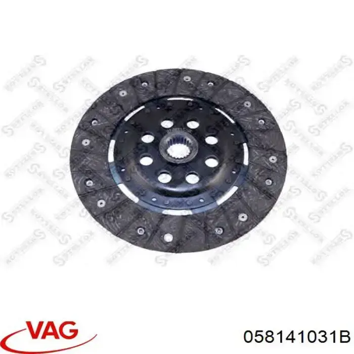 Tarcza sprzęgła VAG 058141031B cena, od 35,17 USD