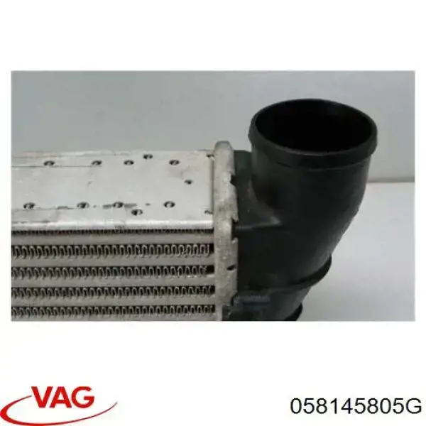 Chłodnica intercoolera VAG 058145805G cena, od 61,36 USD