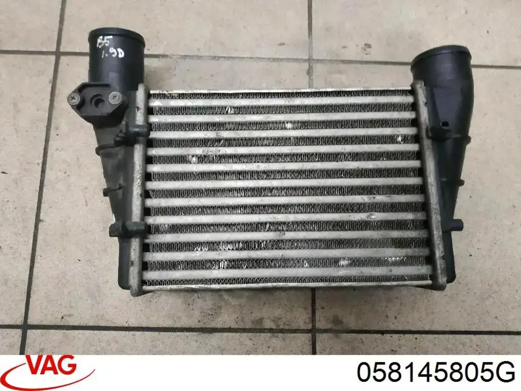 Do koszyka 058145805G VAG Chłodnica intercoolera