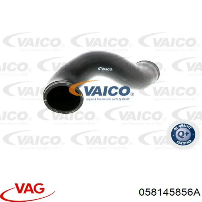 Przewód (króciec) intercoolera VAG 058145856A cena, od 24,31 USD