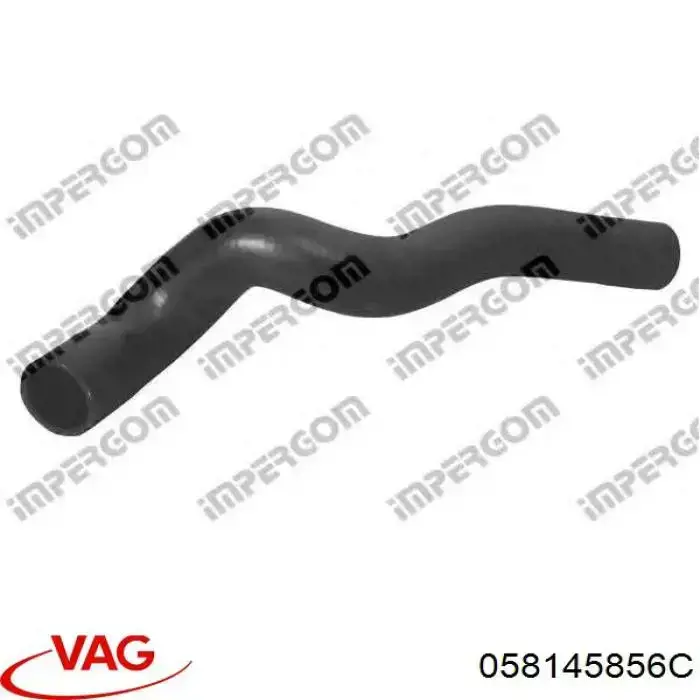 Przewód (króciec) intercoolera VAG 058145856C cena, od 19,64 USD