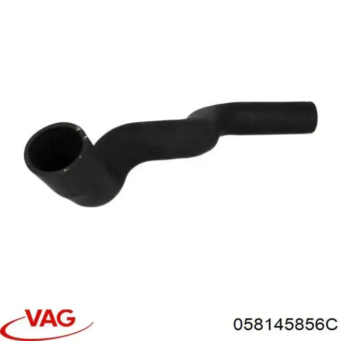 Do koszyka 058145856C VAG Przewód (króciec) intercoolera