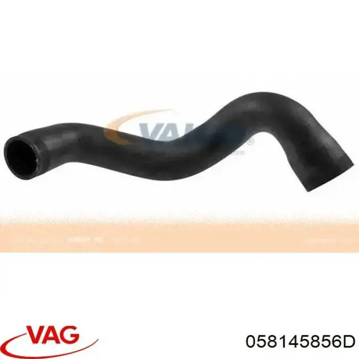 058145856D VAG Przewód (króciec) intercoolera