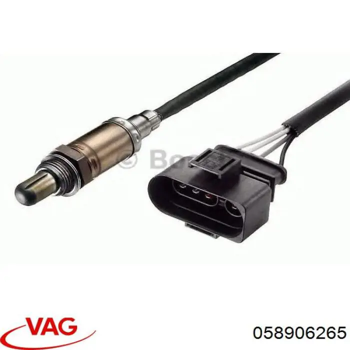 Do koszyka 058906265 VAG Sonda lambda czujnik tlenu po katalizatorze