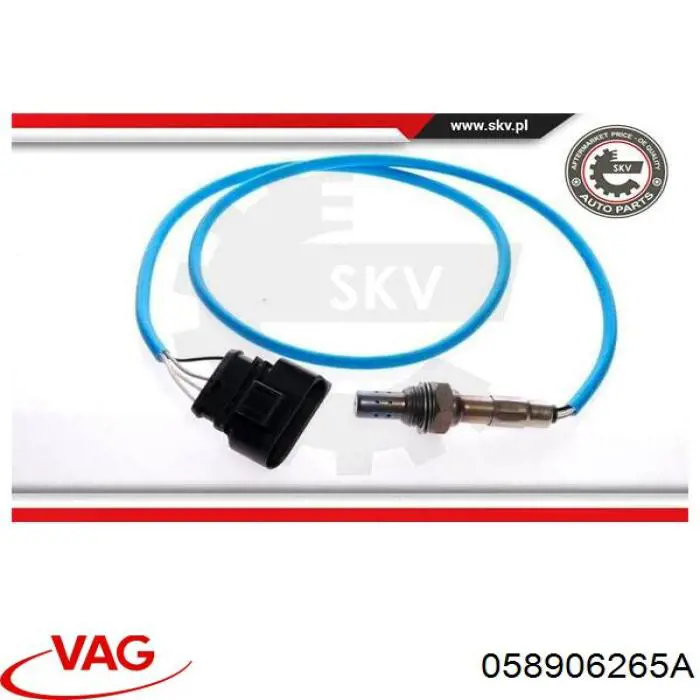 Sonda lambda, czujnik tlenu 058906265A VAG