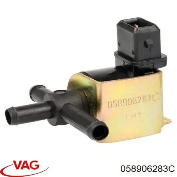 Do koszyka 058906283C VAG Przetwornik ciśnienia (solenoid) doładowania