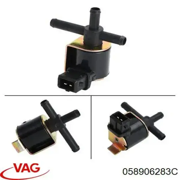 Do koszyka 058906283C VAG Przetwornik ciśnienia (solenoid) doładowania