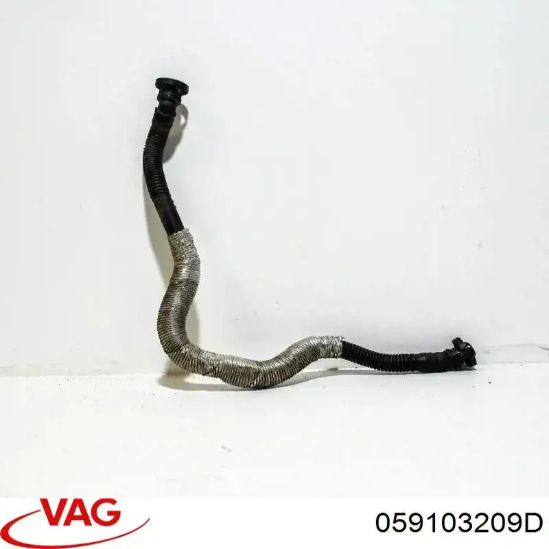Króciec wentylacji kadłuba (separatora oleju) VAG 059103209D cena, od 119,91 USD