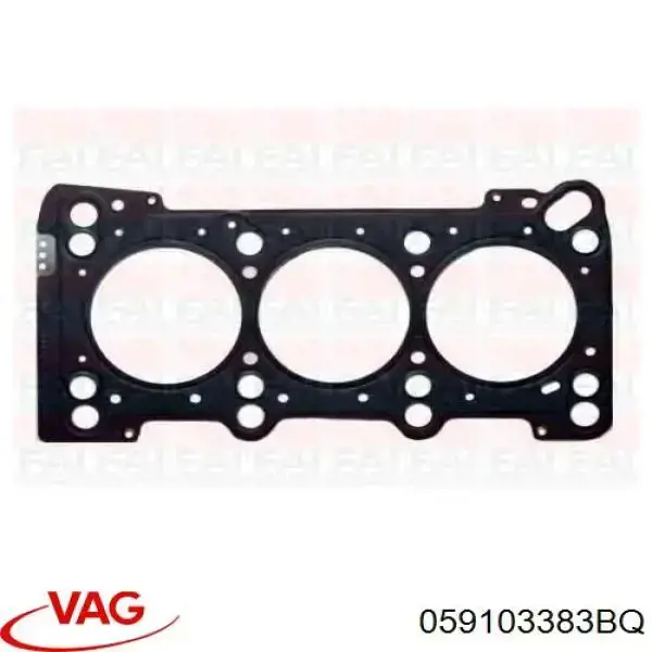 Do koszyka 059103383BQ VAG Uszczelka głowicy cylindrów