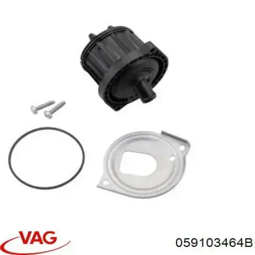 Separator oleju układu wentylacji kadłuda (bloku silnika) VAG 059103464B cena, od 50,84 USD