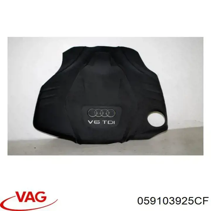 Do koszyka Pokrywa silnika dekoracyjna Audi A7 Sportback 4GA, 4GF