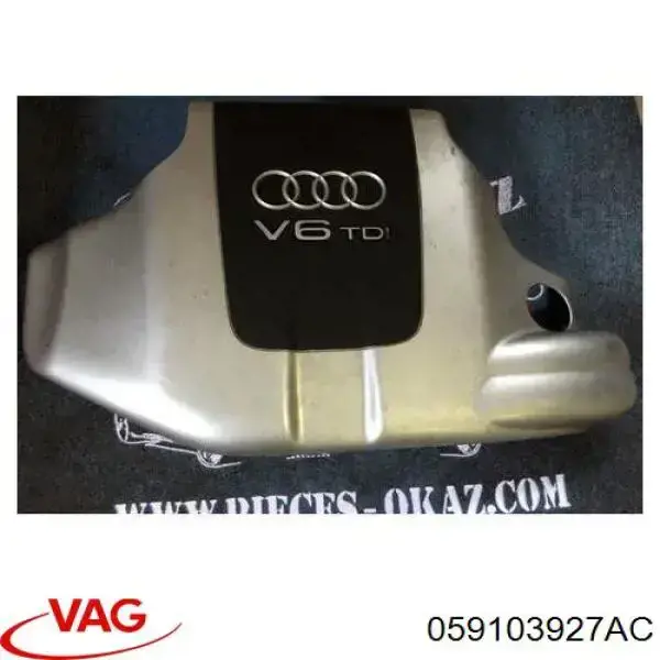 Pokrywa silnika dekoracyjna do Audi A6 C5 4B2, 4B4