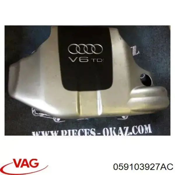 Pokrywa silnika dekoracyjna Audi A6 C5 sedana (4B2, 4B4) (1997 - 2005) cena, od 94,66 USD