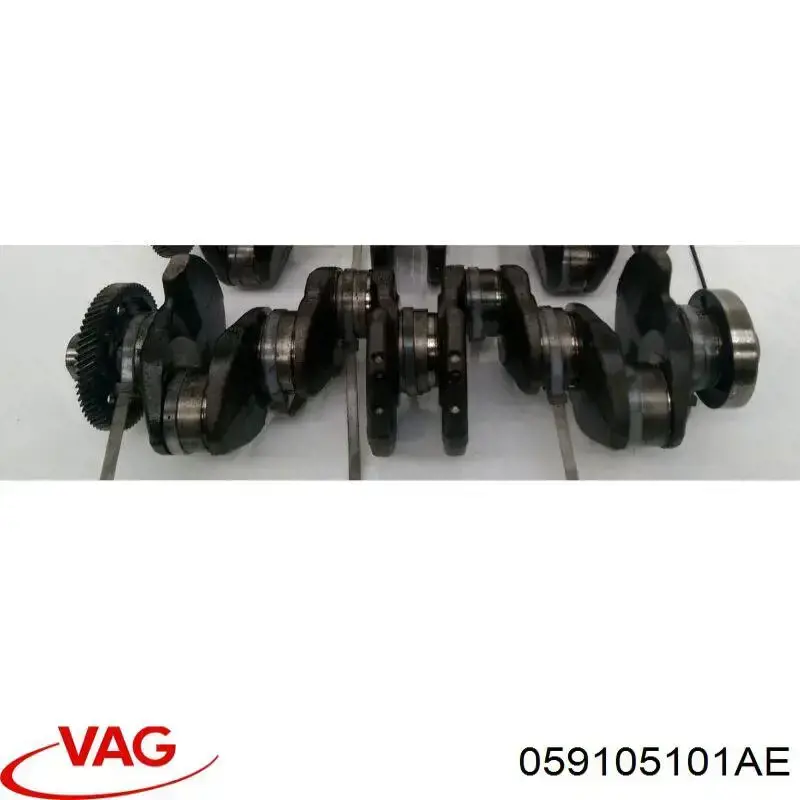 059105101AE VAG Wał korbowy silnika