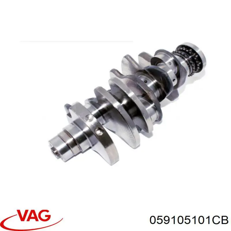 059105101CB VAG Wał korbowy silnika
