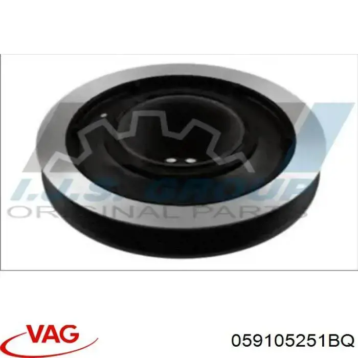 059105251BQ VAG Koło pasowe wału korbowego