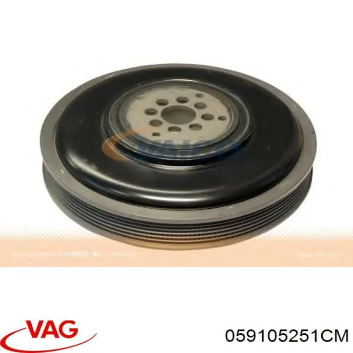 Koło pasowe wału korbowego VAG 059105251CM cena, od 1046,72 USD