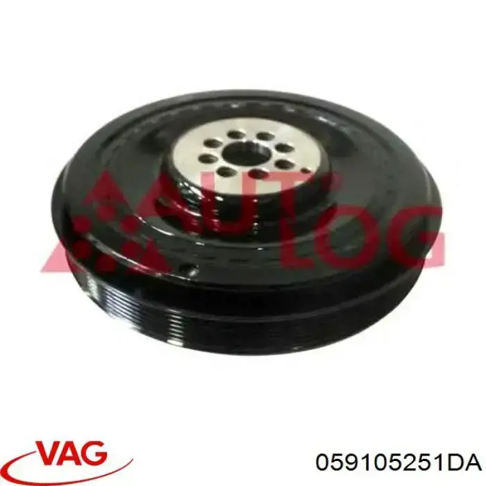 059105251CD VAG Koło pasowe wału korbowego