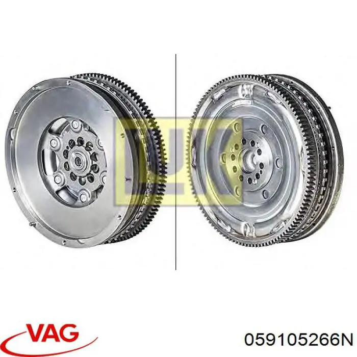 059105266N VAG Koło zamachowe silnika