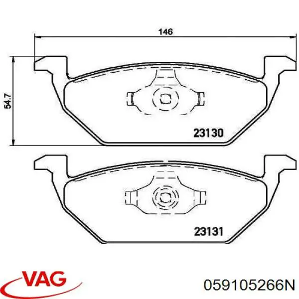 Do koszyka 059105266N VAG Koło zamachowe silnika