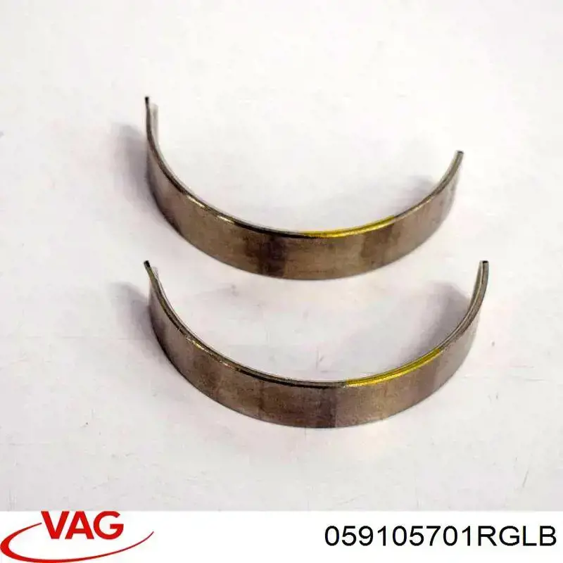 Do koszyka 059105701RGLB VAG Panewki korbowodowe wału korbowego, zestaw, standardowe (STD)
