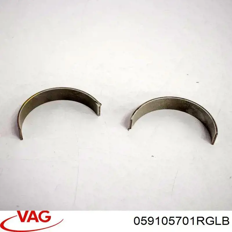 Panewki korbowodowe wału korbowego, zestaw, standardowe (STD) VAG 059105701RGLB