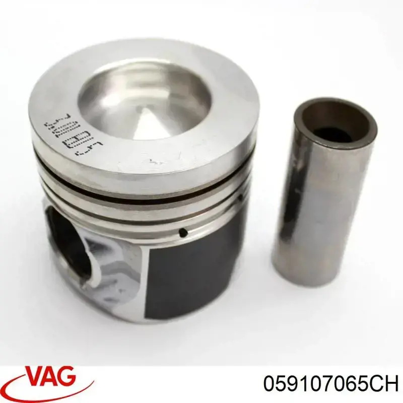 Tłok, komplet do jednego cylindru, STD Volkswagen Touareg II SUV (7P5, 7P6) (2010 - 2017) cena, od 126,05 USD