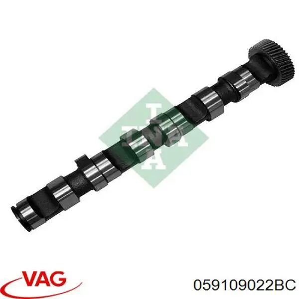Wał rozrządu silnika wylotowy, wydechowy prawy VAG 059109022BC cena, od 134,14 USD