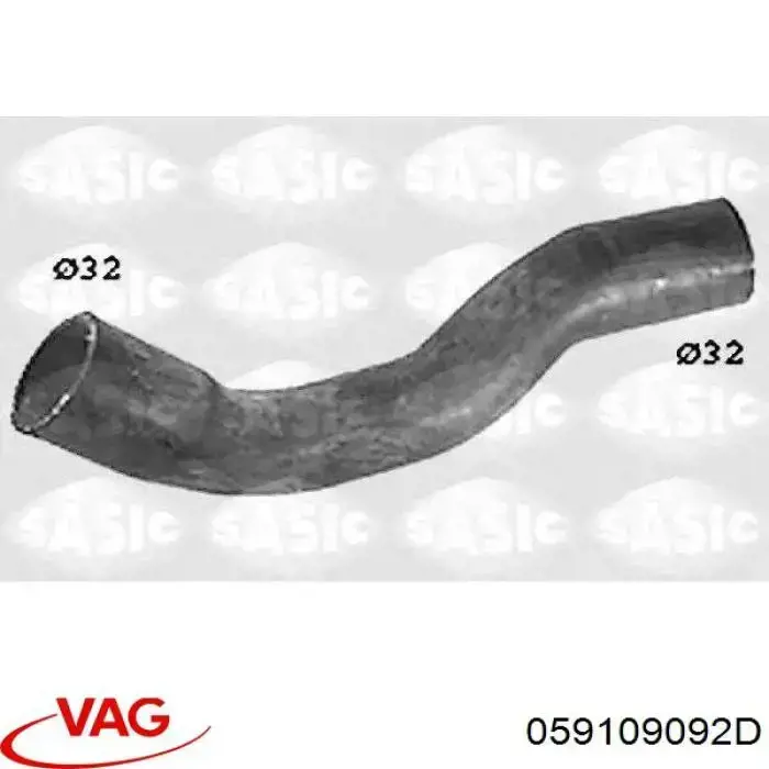 Do koszyka 059109092D VAG Uszczelka tylnej pokrywy bloku cylindrów