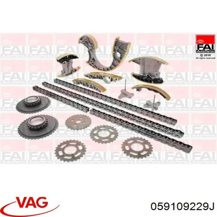 059109229J VAG Łańcuch rozrządu