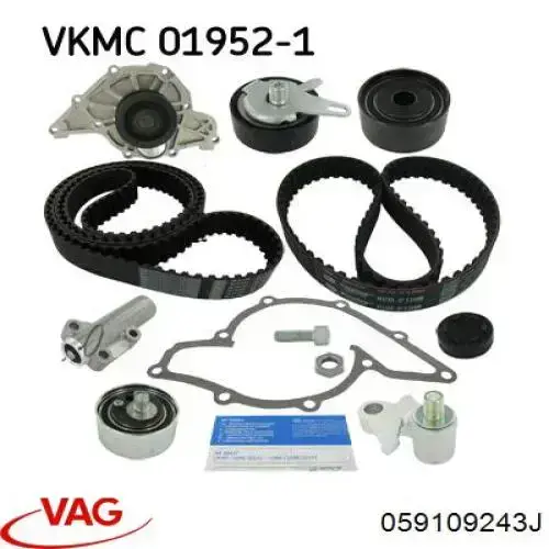 Rolka napinacza paska rozrządu VAG 059109243J cena, od 54,48 USD