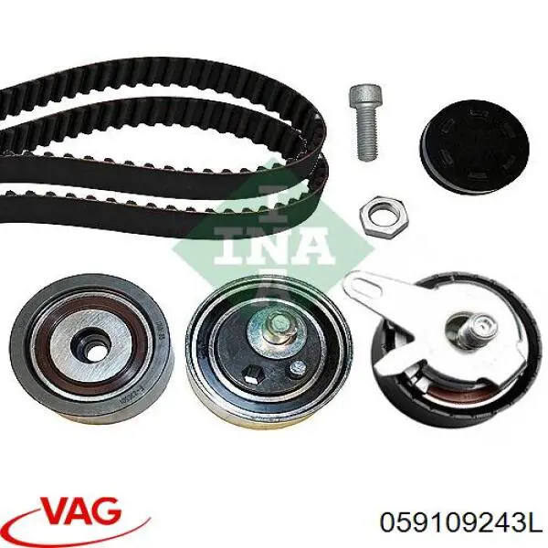 059109243L VAG Rolka napinacza paska pompy wtryskowej