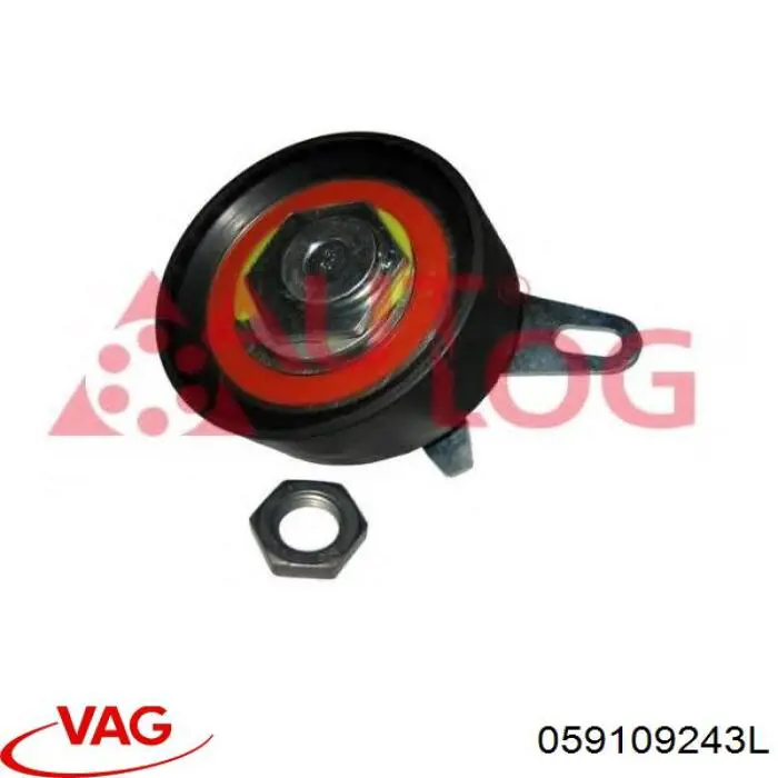 Rolka napinacza paska pompy wtryskowej VAG 059109243L cena, od 40,00 USD