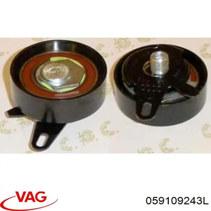 Do koszyka 059109243L VAG Rolka napinacza paska pompy wtryskowej