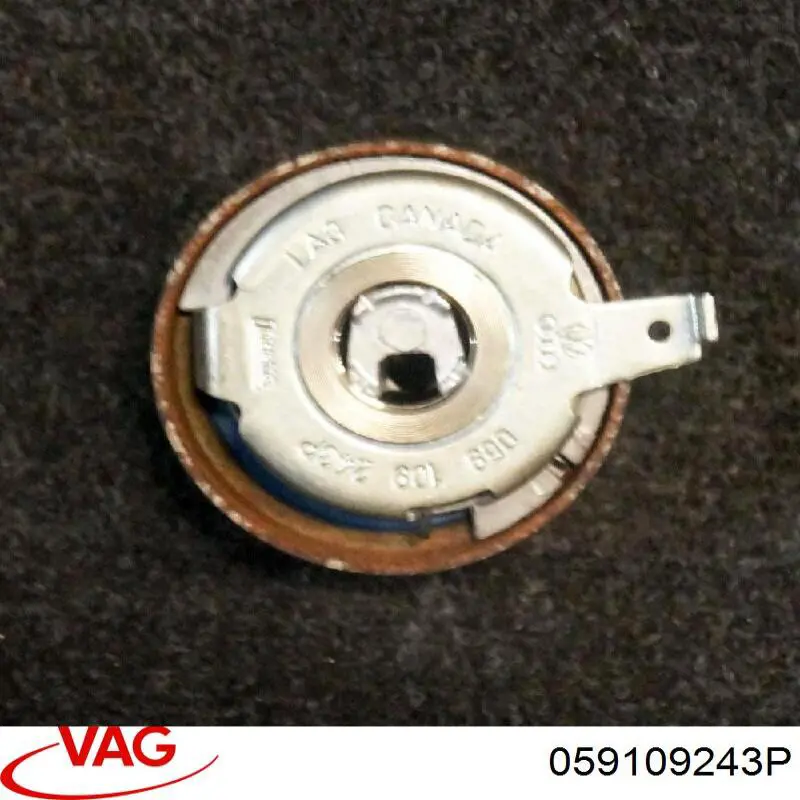 Do koszyka 059109243P VAG Rolka napinacza paska rozrządu