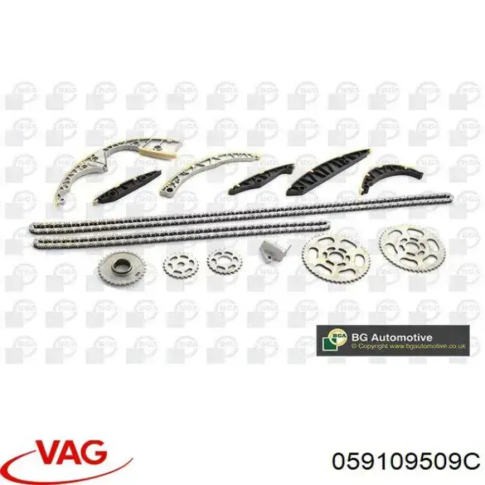 059109509C VAG Tłumik drgań łańcucha rozrządu dolny