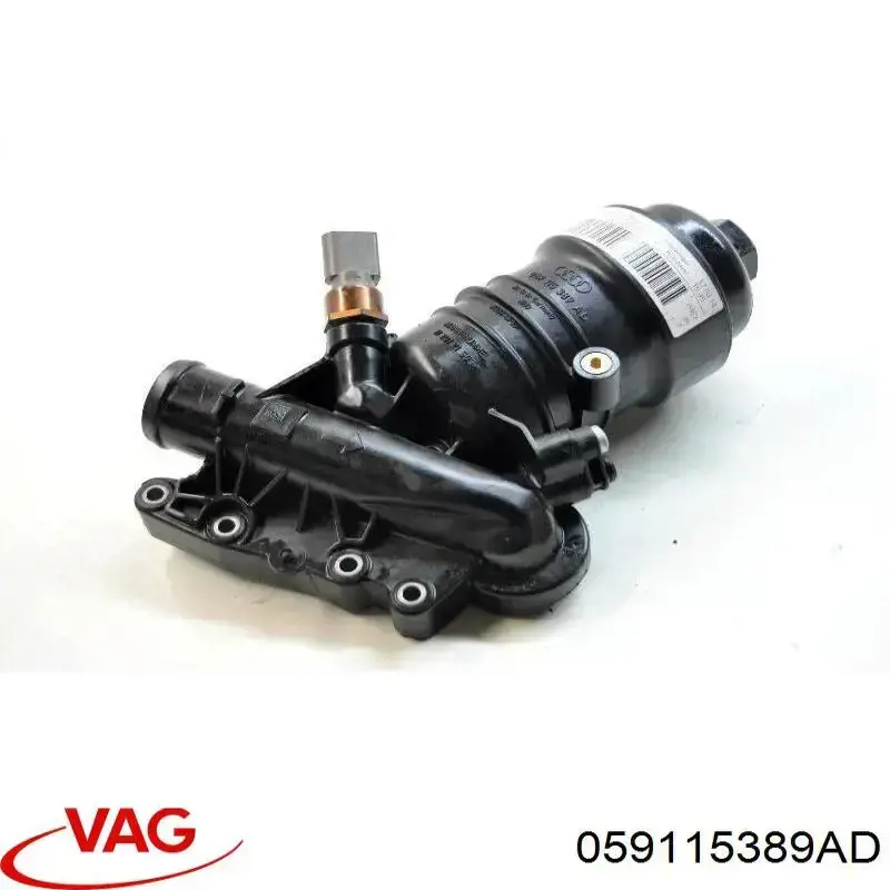 Do koszyka 059115389AD VAG Obudowa filtra oleju
