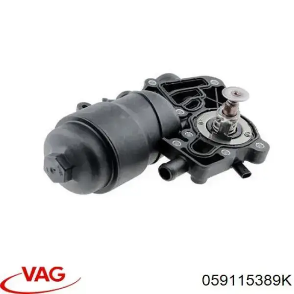 059115389K VAG Obudowa filtra oleju