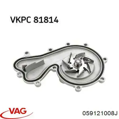 059121008J VAG Pompa chłodząca wodna