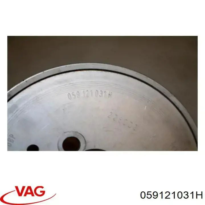 Koło pasowe pompy wodnej do Audi A4 Allroad B8 8KH