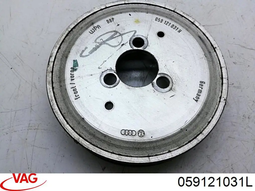 Koło pasowe pompy wodnej do Audi A8 D3 4E2, 4E8
