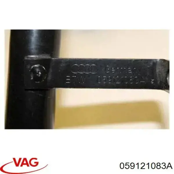 Do koszyka 059121083A VAG Przewód (króciec) układu chłodzenia
