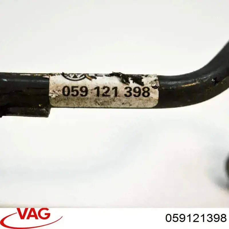 059121398 VAG Przewód (króciec) układu chłodzenia