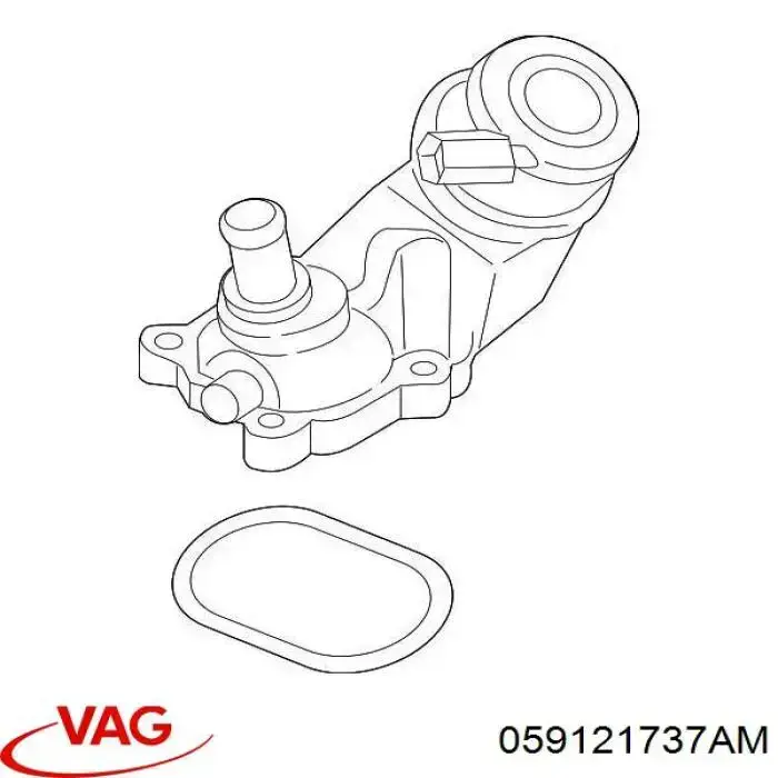 059121737G VAG Obudowa termostatu
