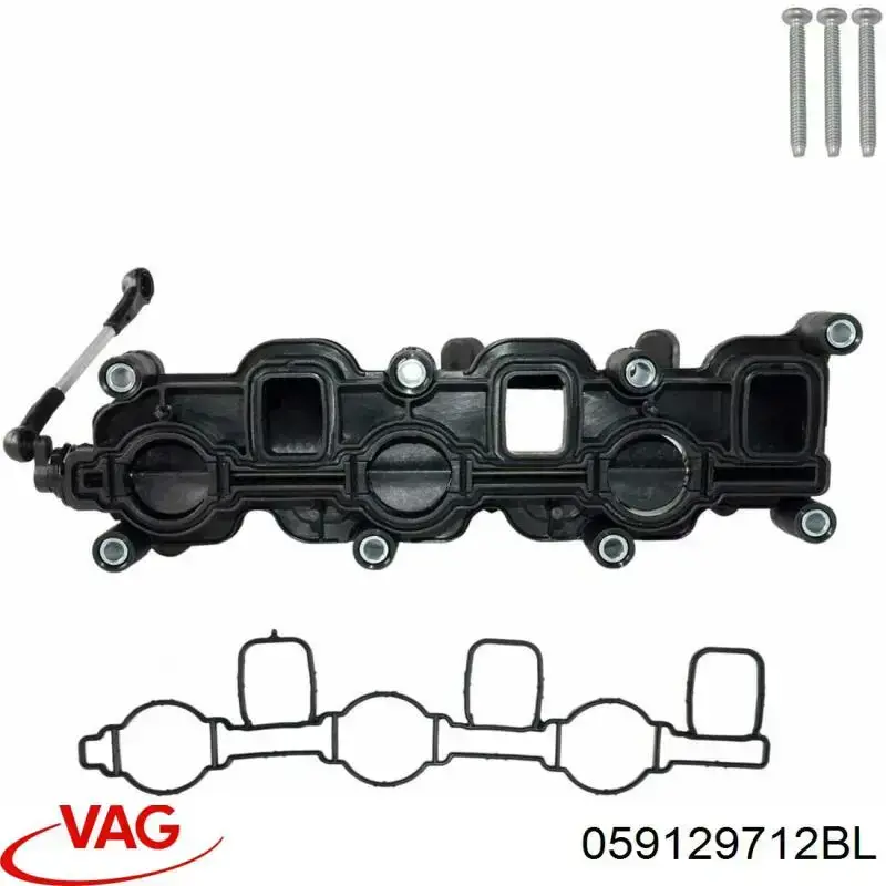 Kolektor ssący prawy VAG 059129712BL cena, od 94,43 USD