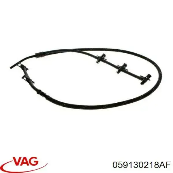 Rurka paliwa, zwrotna od wtryskiwaczy VAG 059130218AF cena, od 74,12 USD