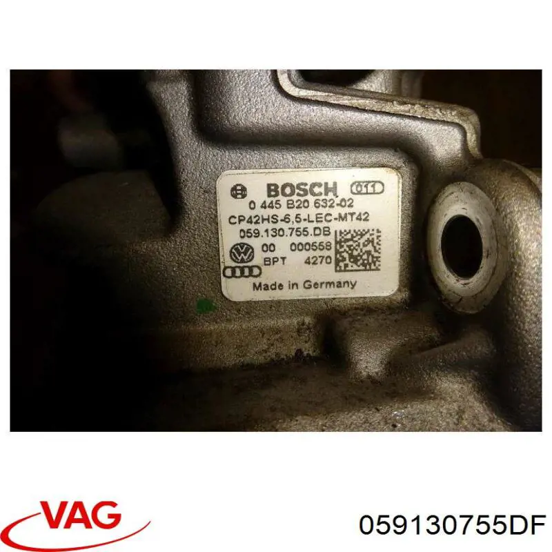 059130755DF VAG Pompa wtryskowa wysokiego ciśnienia