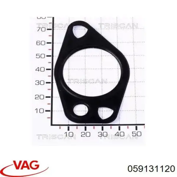 Uszczelka zaworu recyrkulacji EGR VAG 59131120 cena, od 7,28 USD